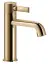 Cмеситель для раковины Gessi Inciso, без донного клапана, цвет Warm Bronze PVD