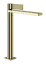 Смеситель для раковины Gessi Inverso, высокий, без донного клапана, цвет Brass PVD