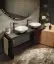 Смеситель для раковины Gessi Ventaglio, высокий, без донного клапана, цвет Black Metal PVD
