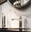 Смеситель для раковины Gessi Venti20, с донным клапаном, цвет Finox Brushed Nickel