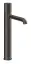 Cмеситель для раковины Gessi Habito, высокий, без донного клапана, цвет Black Metal Brushed PVD