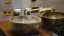 Смеситель для раковины Gessi Inciso, настенный, короткий излив, без донного клапана, встраиваемый, цвет Gold PVD