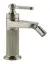 Смеситель для биде Gessi Venti20, с донным клапаном, цвет Finox Brushed Nickel