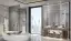 Верхний душ Gessi Rilievo 250х250 мм, шарнирный, для настенного креплениям, цвет Warm Bronze Brushed PVD