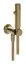 Душ гигиенический Gessi Tondo, настенный, цвет Warm Bronze Brushed PVD