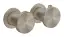 Термостат Gessi Origini, настенный, на 2 выхода, цвет Finox Brushed Nickel