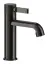 Смеситель для раковины Gessi Inciso, без донного клапана, цвет Black Metal Brushed PVD