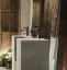 Смеситель для раковины Gessi Inciso, без донного клапана, цвет Black Metal Brushed PVD