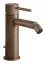 Смеситель для биде Gessi316, с донным клапаном, цвет Copper Brushed PVD