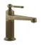 Смеситель для раковины Gessi Venti20, Ø55x174 мм, цвет Antique Brass