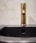 Смеситель для биде Gessi Inciso, донный клапан, цвет Gold PVD