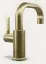 Cмеситель для раковины Gessi Inciso, h215 мм, без донного клапана, цвет Antique Brass
