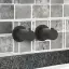 Термостат Gessi 316, встраиваемый, на 2 выхода, цвет Matte Black