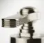 Смеситель для раковины Gessi Venti20, высокий, без донного клапана, цвет Nickel PVD