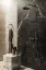 Термостат Gessi, встраиваемый, с переключателем на 1 выход, внешние части, цвет Warm Bronze Brushed PVD