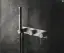Смеситель для душа Gessi 316, встраиваемый, на 2 позиции, внешняя часть, цвет Matte Black