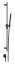 Душевой гарнитур Gessi Inverso, штанга h900 мм, ручной душ, шланговое подсоединение, цвет Matte Black