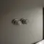 Термостат Gessi 316, встраиваемый, на 2 выхода, цвет Black Metal Brushed PVD