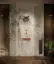 Душевой гарнитур Gessi Habito, штанга h900 мм, ручной душ, держатель, настенное шланговое подсоединение, цвет Copper Brushed PVD
