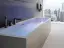 Смеситель для ванны Gessi Rettangolo, на 3 отверстия с переключателем, выдвижным ручным душем, шлангом, цвет Chrome
