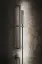 Душевой гарнитур Gessi Rettangolo K, штанга, лейка, шланг, вывод воды, цвет Finox Brushed Nickel