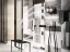 Душевой гарнитур Gessi Rettangolo K, штанга, лейка, шланг, вывод воды, цвет Finox Brushed Nickel