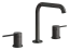 Смеситель для раковины Gessi316 Flessa, 570x190 мм, цвет Black Metal Brushed PVD