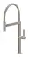 Смеситель для кухни Gessi Helium, поворотный, на 1 отверстие, цвет Finox Brushed Nickel