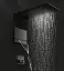 Верхний душ Gessi TreMillimetri, для настенного крепления, цвет Steel Brushed