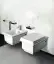 Унитаз Gessi Total Look, подвесной, 560х391 мм, в комплекте со встроенным сифоном и сиденьем, петли и пробки для боковых отверстий в отделке хром, цвет White Ceramic