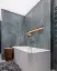 Смеситель для ванны/душа Gessi Anello, настенный, однорычажный, встраиваемый, h245 мм, цвет Copper Brushed PVD