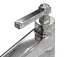Смеситель для раковины Gessi Venti20, на 3 отверстия, средний, с донным клапаном, цвет Chrome