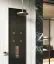 Термостат Gessi HI-FI, до 2 функций одновременно, с кнопками вкл/выкл, внешняя часть, цвет Chrome