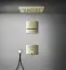 Смеситель Gessi Hi-Fi, однорычажный, до 3-х функций одновременно, с кнопками вкл/выкл, встраиваемый, внешняя часть, цвет Warm Bronze Brushed PVD