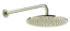 Верхний душ Gessi Inciso, Ø300 мм, настенный, цвет Nickel PVD