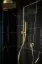 Душевой гарнитур Gessi Origini, штанга, лейка, шланг, шланговое подсоединение, цвет Finox Brushed Nickel