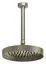 Верхний душ Gessi Ingranaggio, Ø218 мм, поворотный с шарниром, цвет Finox Brushed Nickel