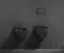 Унитаз Gessi Goccia, подвесной, со встроенным сифоном и сиденьем, 540хh350 мм, цвет Matt Black Ceramic