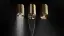 Верхний душ Gessi Spotwater, настенный, поворотный, функция водопад, Ø79 мм, цвет Warm Bronze Brushed PVD