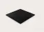 Накладная панель верхнего душ Gessi Minimali 350x350 мм, с функцией дождя, цвет Black Metal Brushed PVD