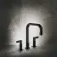 Смеситель для раковины Gessi Inciso, средний, c донным клапаном, цвет Black Metal Brushed PVD