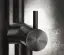 Смеситель для ванны Gessi 316, напольный, встраиваемый, с душевой лейкой, цвет Steel Brushed