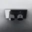 Термостат Gessi HI-FI, до 3-х функций одновременно, встраиваемый, настенный, цвет Black Metal Brushed PVD