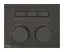 Термостат Gessi HI-FI, до 3-х функций одновременно, встраиваемый, настенный, цвет Black Metal Brushed PVD