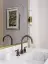 Cмеситель для раковины Gessi Venti20, с зонтичным изливом, донный клапан, цвет Finox Brushed Nickel