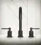 Cмеситель для раковины Gessi Venti20, с зонтичным изливом, донный клапан, цвет Matte Black