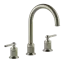 Cмеситель для раковины Gessi Venti20, с зонтичным изливом, донный клапан, цвет Finox Brushed Nickel