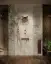 Верхний душ Gessi, настенный, поворотный, с защитой от известкового налёта, цвет Dark Bronze