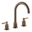 Cмеситель для раковины Gessi Venti20, с зонтичным изливом, донный клапан, цвет Copper Brushed PVD