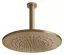 Верхний душ Gessi316, Ø355 мм, шарнирный для потолочного крепления, цвет Warm Bronze Brushed PVD